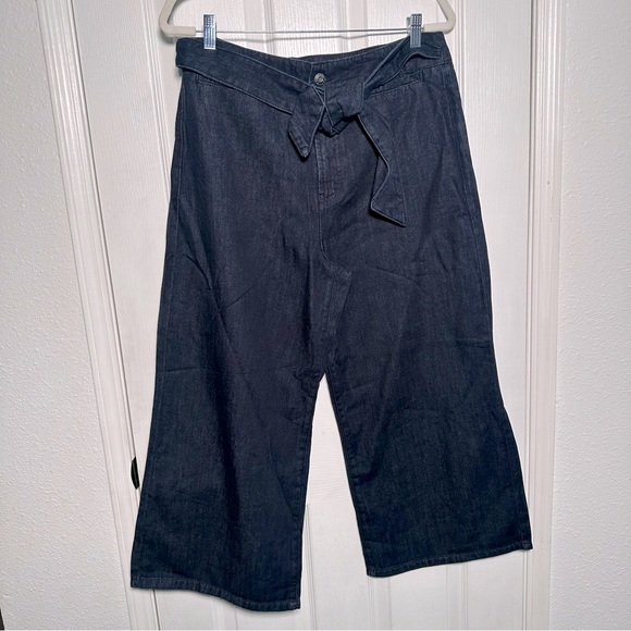 Oat Wide Leg Tie Waist Jeans‎ NWT - Picture 3 of 5